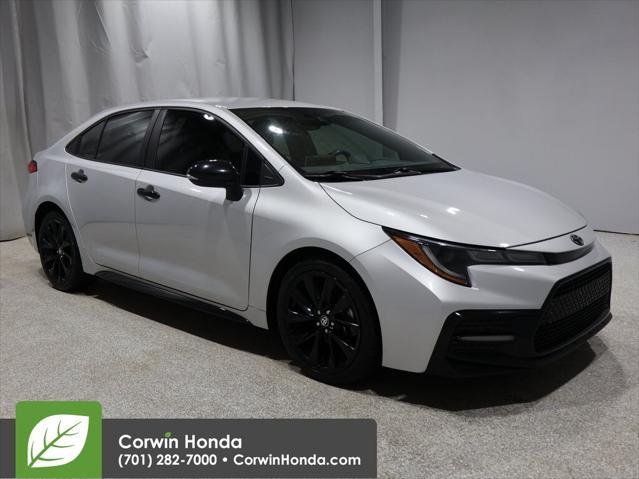 used 2021 Toyota Corolla car, priced at $18,000