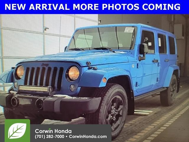 used 2015 Jeep Wrangler Unlimited car, priced at $22,500