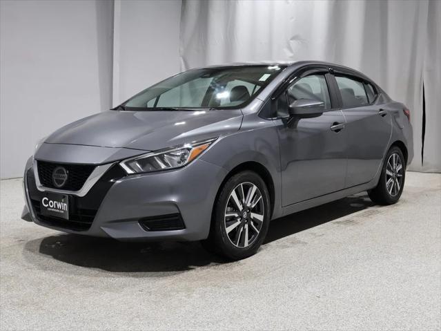 used 2021 Nissan Versa car, priced at $14,000