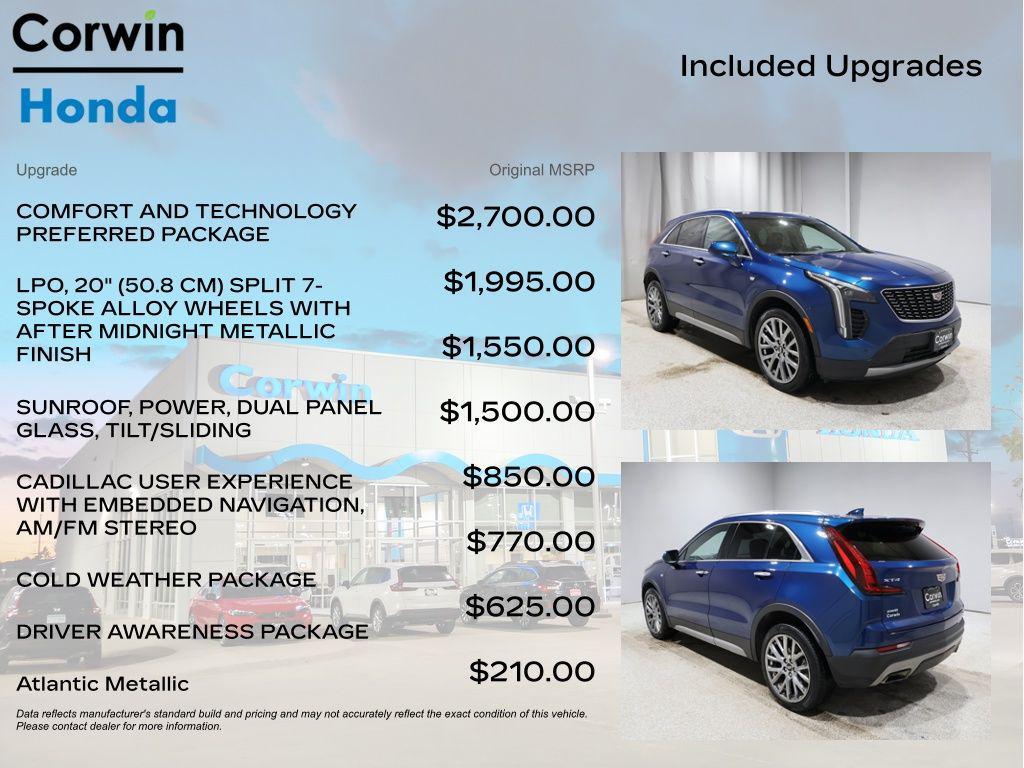 used 2019 Cadillac XT4 car, priced at $19,500