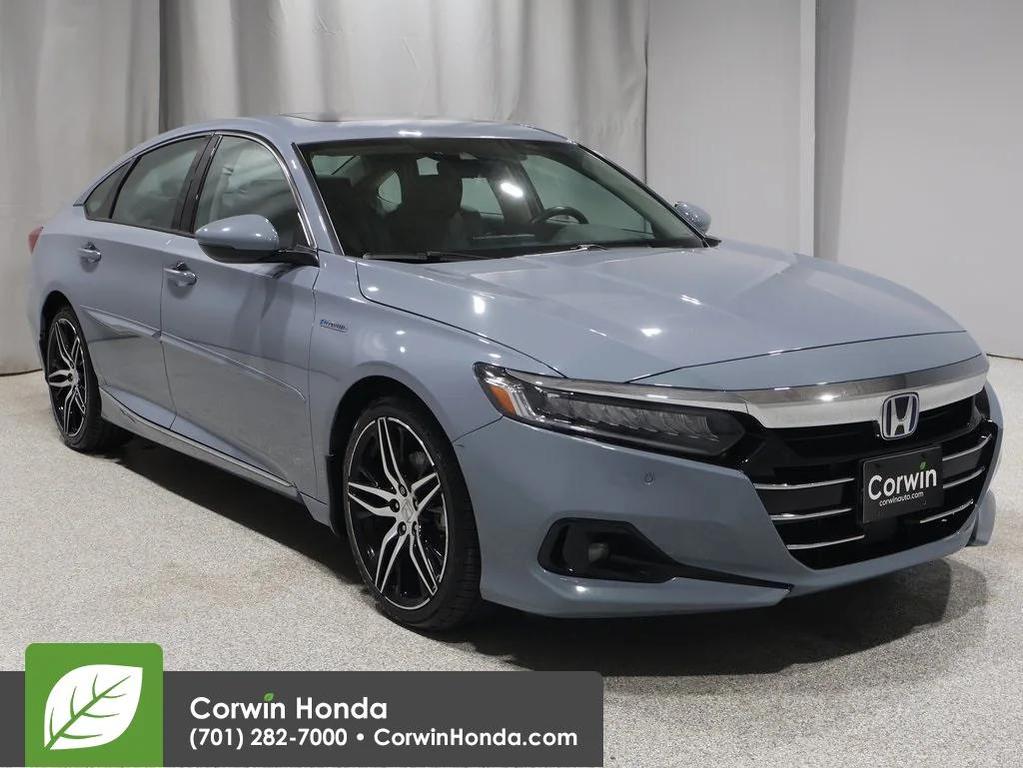 used 2021 Honda Accord Hybrid car, priced at $27,500