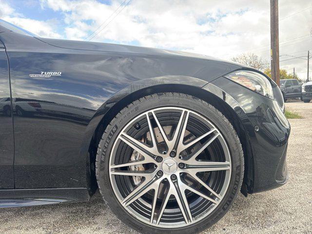 used 2023 Mercedes-Benz AMG C 43 car, priced at $52,000