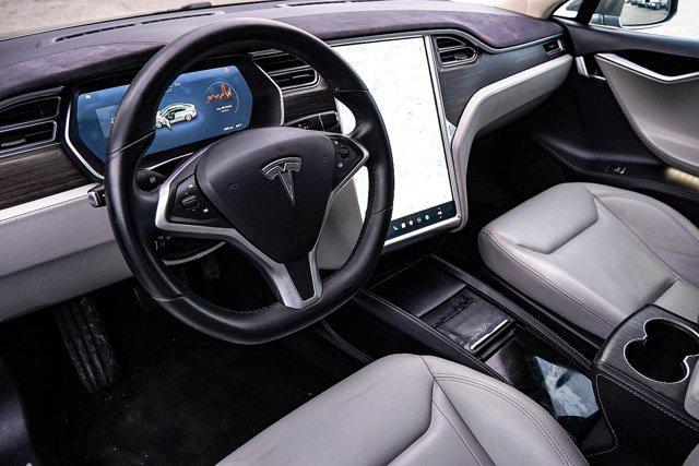 used 2015 Tesla Model S car, priced at $19,500