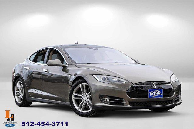 used 2015 Tesla Model S car, priced at $19,500