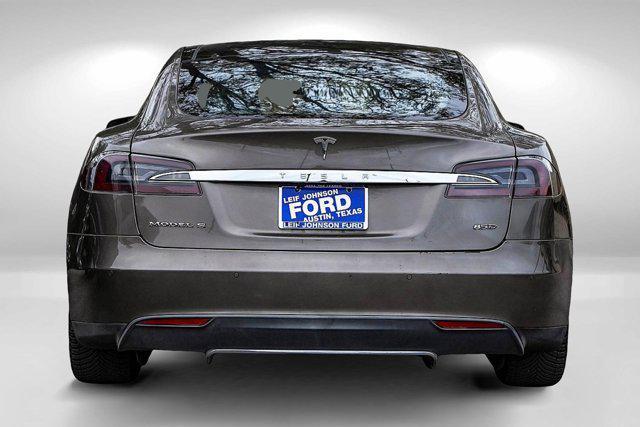 used 2015 Tesla Model S car, priced at $19,500