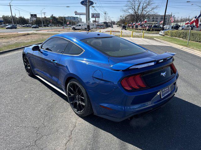 used 2018 Ford Mustang car, priced at $25,500