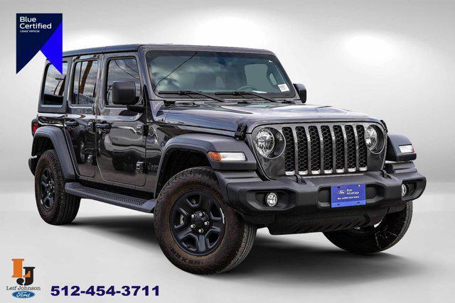 used 2024 Jeep Wrangler car, priced at $36,500