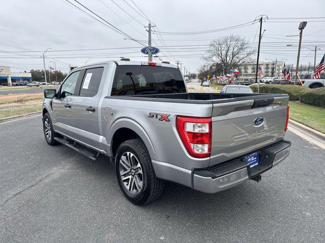 used 2021 Ford F-150 car, priced at $25,500