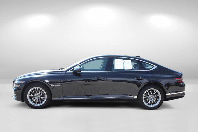 used 2023 Genesis G80 car, priced at $36,000