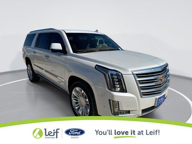 used 2017 Cadillac Escalade ESV car, priced at $35,238