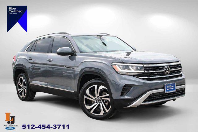 used 2021 Volkswagen Atlas Cross Sport car, priced at $29,000