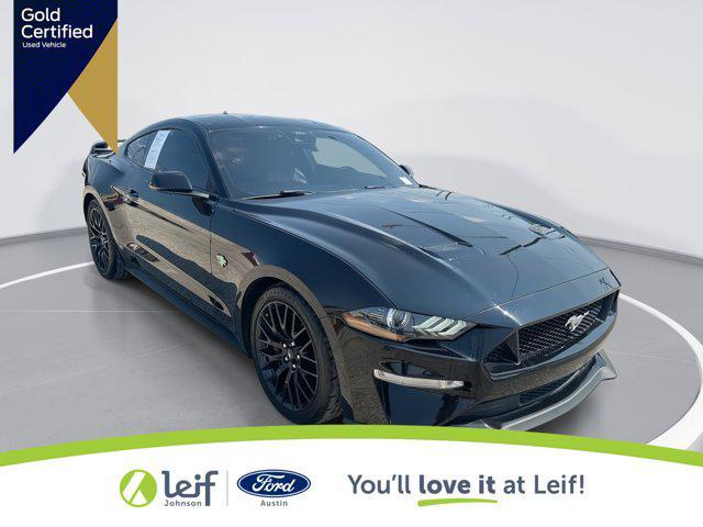 used 2021 Ford Mustang car, priced at $38,446