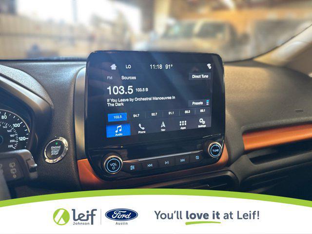 used 2018 Ford EcoSport car, priced at $15,838