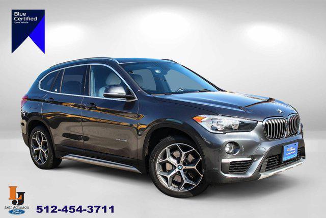 used 2018 BMW X1 car, priced at $17,500