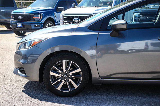 used 2021 Nissan Versa car, priced at $15,900