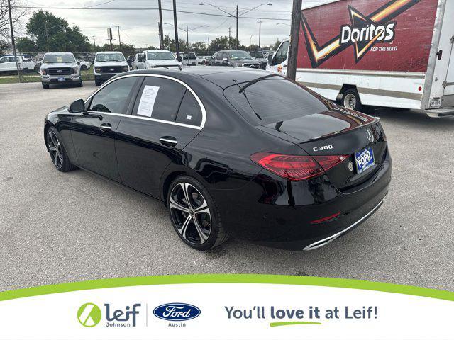 used 2022 Mercedes-Benz C-Class car, priced at $35,150