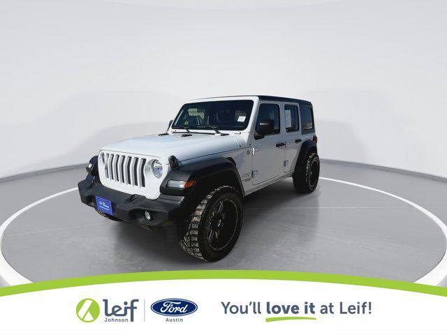 used 2019 Jeep Wrangler Unlimited car, priced at $24,592