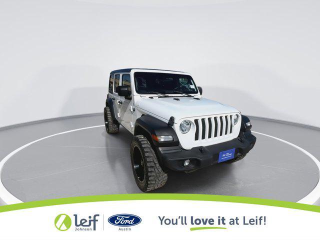 used 2019 Jeep Wrangler Unlimited car, priced at $24,592