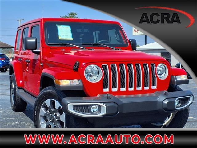 used 2022 Jeep Wrangler Unlimited car, priced at $38,495