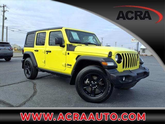 used 2022 Jeep Wrangler Unlimited car, priced at $32,955
