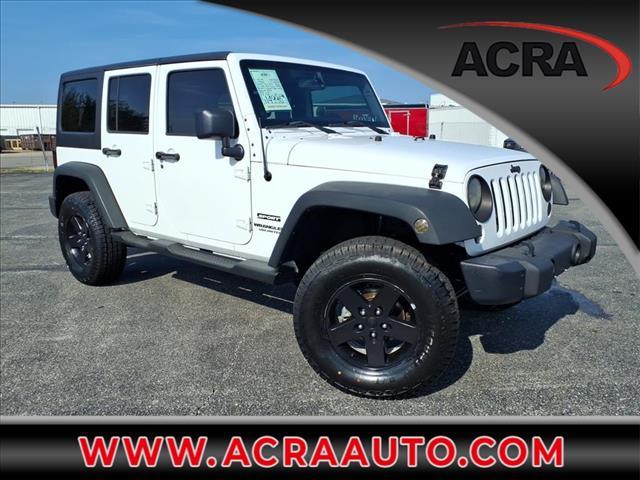 used 2013 Jeep Wrangler Unlimited car, priced at $14,995