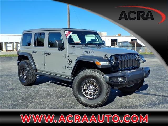 used 2022 Jeep Wrangler car, priced at $38,995