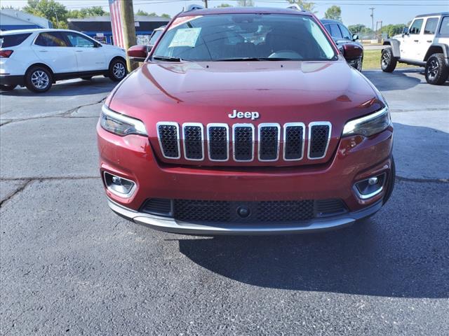 used 2021 Jeep Cherokee car, priced at $28,995