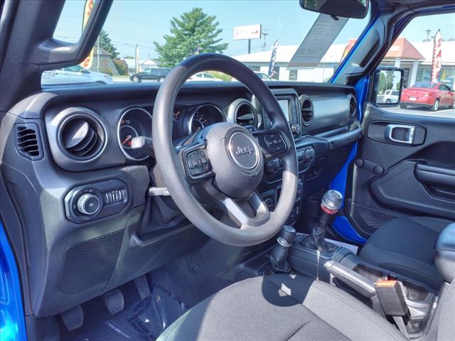 used 2021 Jeep Wrangler Unlimited car, priced at $31,495