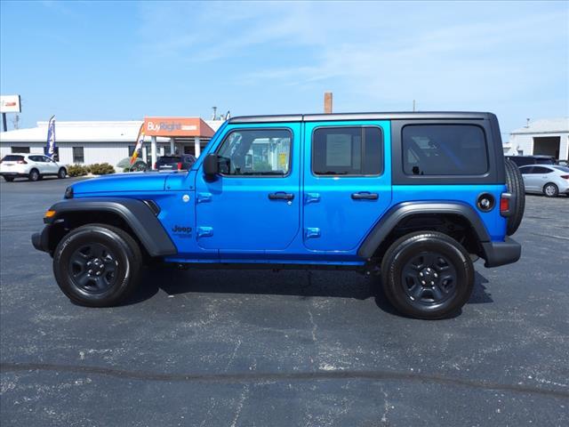 used 2021 Jeep Wrangler Unlimited car, priced at $31,495