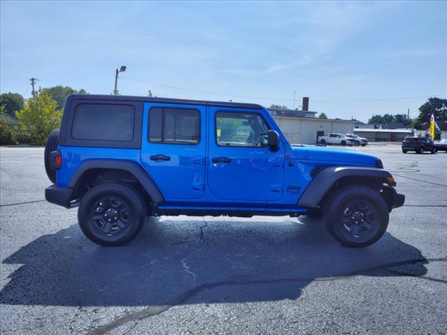 used 2021 Jeep Wrangler Unlimited car, priced at $31,495