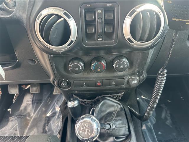 used 2012 Jeep Wrangler Unlimited car, priced at $15,995