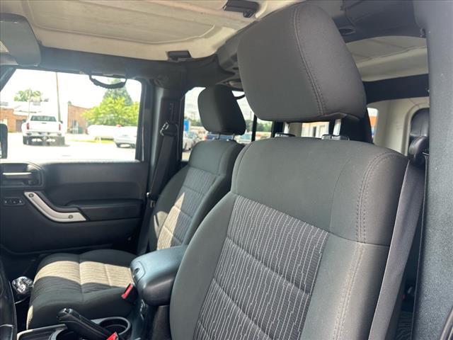 used 2012 Jeep Wrangler Unlimited car, priced at $15,995