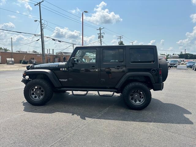 used 2012 Jeep Wrangler Unlimited car, priced at $15,995