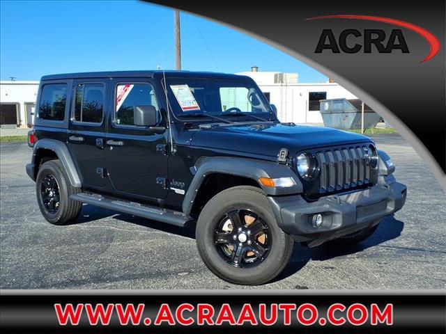 used 2021 Jeep Wrangler Unlimited car, priced at $30,995