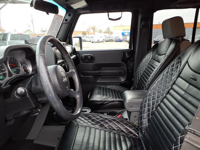 used 2009 Jeep Wrangler Unlimited car, priced at $9,995