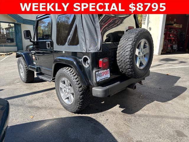 used 1999 Jeep Wrangler car, priced at $6,995