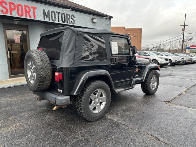 used 1999 Jeep Wrangler car, priced at $5,995