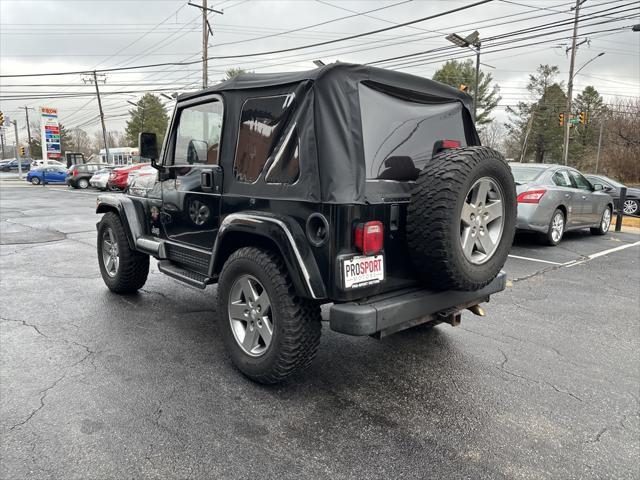 used 1999 Jeep Wrangler car, priced at $5,995