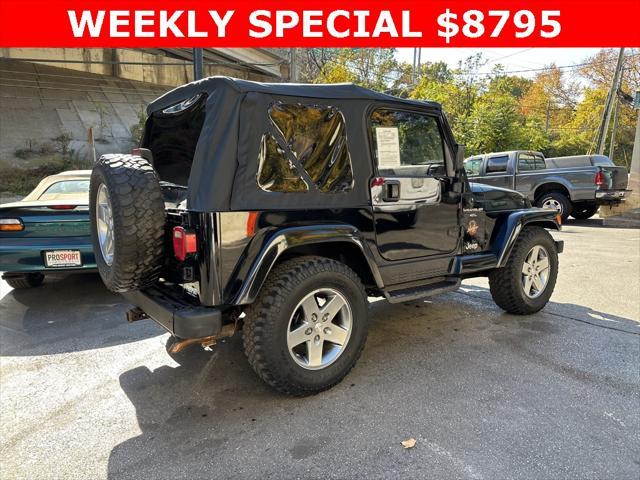 used 1999 Jeep Wrangler car, priced at $6,995