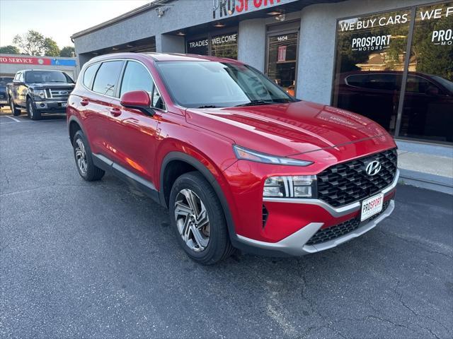 used 2021 Hyundai Santa Fe car, priced at $19,895