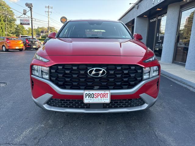 used 2021 Hyundai Santa Fe car, priced at $19,895