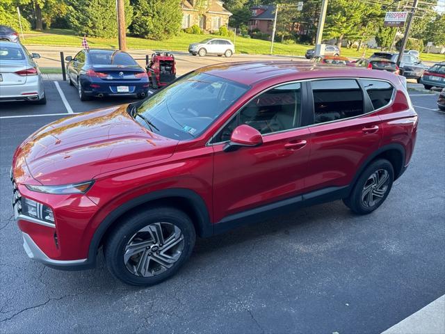 used 2021 Hyundai Santa Fe car, priced at $19,895