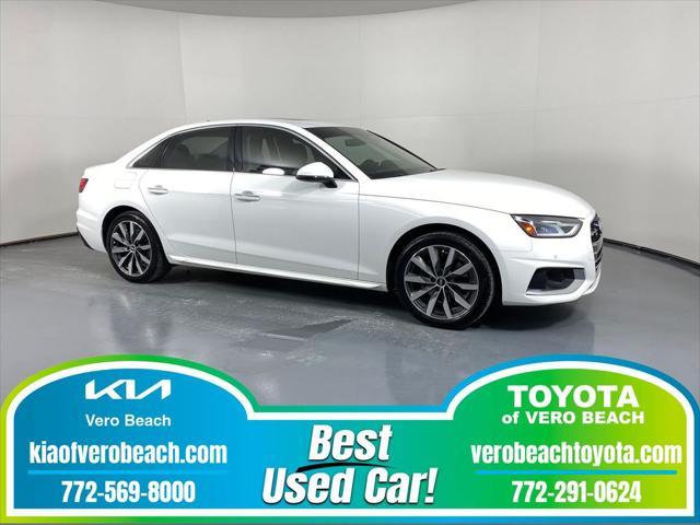 used 2021 Audi A4 car, priced at $22,998