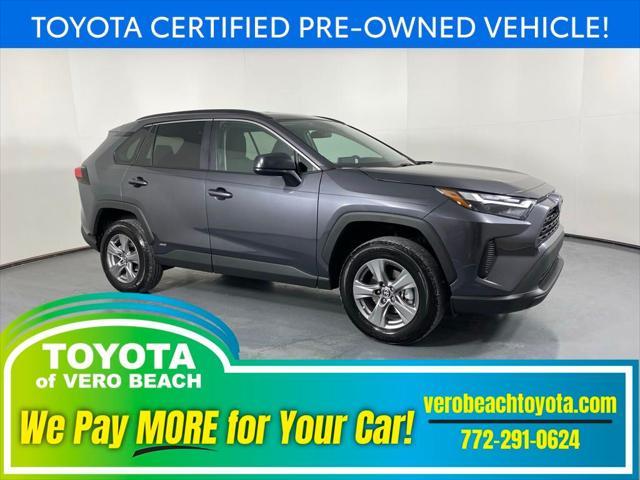 used 2023 Toyota RAV4 Hybrid car, priced at $30,998