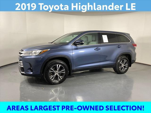 used 2019 Toyota Highlander car, priced at $24,699