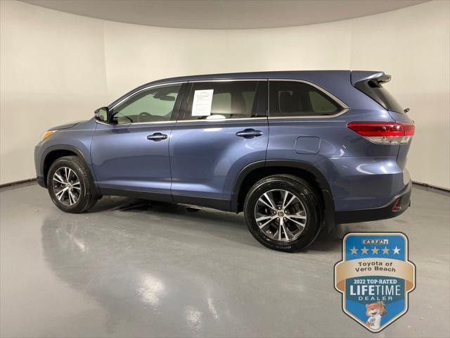 used 2019 Toyota Highlander car, priced at $24,699