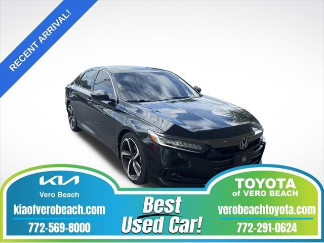 used 2022 Honda Accord car, priced at $19,998