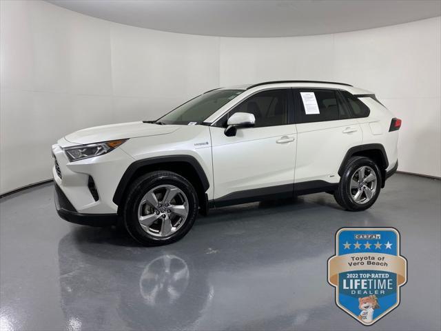 used 2021 Toyota RAV4 Hybrid car, priced at $29,882