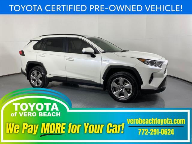 used 2021 Toyota RAV4 Hybrid car, priced at $29,882