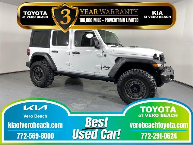 used 2022 Jeep Wrangler car, priced at $32,998